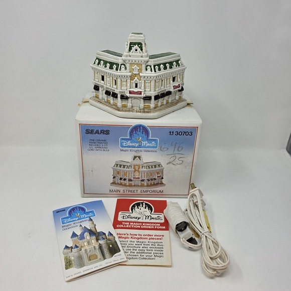 Disney Other - Vintage Sears 1988 Disney Magic Kingdom Collection ~ Main Street Emporium #30703